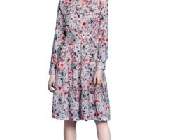 Amazon Rhysley Women Summer Casual Pink Floral Printed Ruffled Full Sleeve Mini Dress Try on Haul | Ratwalk Fashion | Amazon Fashion